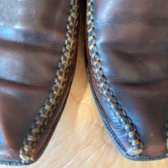 Pikolinos Spanish Design vintage leather side zip shoes, 39.  EUC dark brown, - Picture 11 of 11